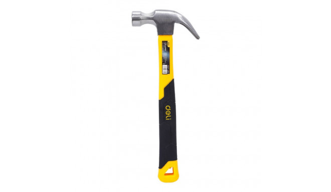 Claw Hammer 0.5kg Deli Tools EDL5002 (yellow)