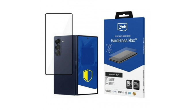 3MK HardGlass Max Sam Z Fold 6 (front) black, Fullscreen Glass