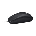 LOGITECH M100 Mouse Black USB - EMEA