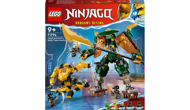 LEGO Ninjago Lloydi ja Arini ninja meeskonna mehhanism (71794)