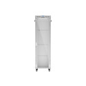 RACK CABINET 19" FREE-STANDING 42U/600X800 (FLAT PACK) WITH GLASS DOOR LCD GREY LANBERG V2