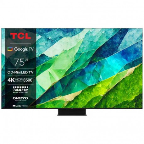 TCL C855 75C855 4K QD-Mini LED Google TV - Televiisorid - Photopoint