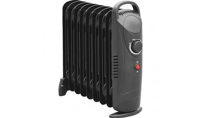õlitäidisega radiaator 9-lamelliline mini 900W VO0277