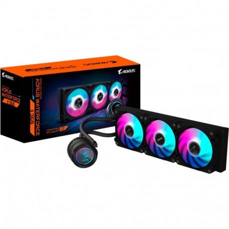 AORUS vedeljahuti WATERFORCE II 360mm, must