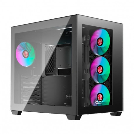 RAIJINTEK PAEAN C7 TG4, tower case (black)