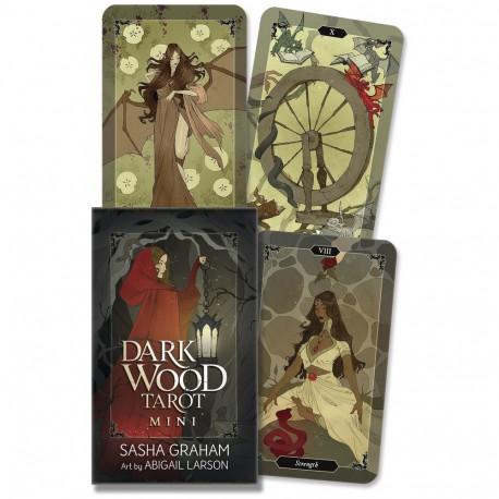 Llewellyn Dark Wood Tarot Mini Cards