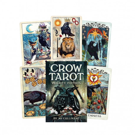 US Games Systems Crow Tarot Pocket Size Edition Cards