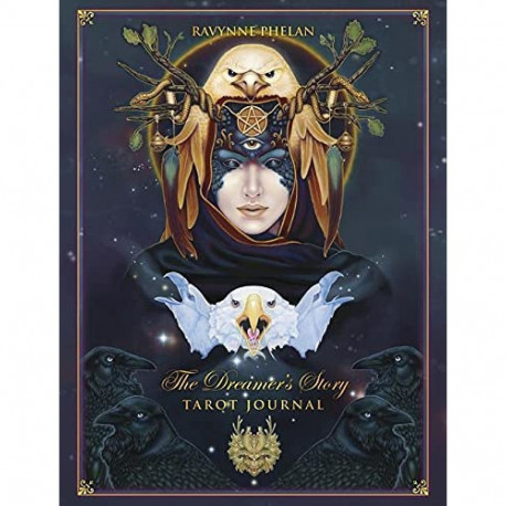 Blue Angel The Dreamers Story Tarot Journal Notebook