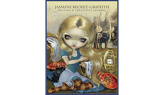 Blue Angel Jasmine Becket-griffith Writing And Creativity Journal Notebook