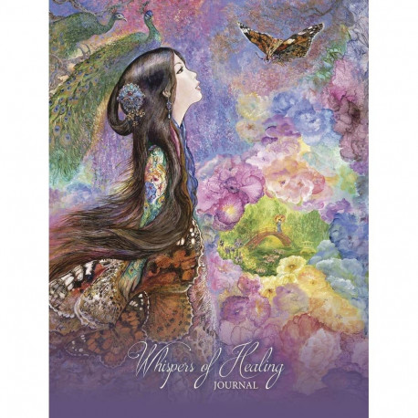 Blue Angel Whispers Of Healing Notebook