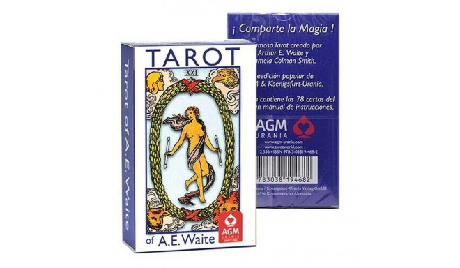 AGM Tarot De Ae Waite Standard Blue Edition In Spanish Cards