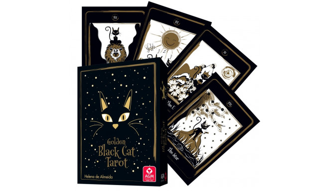 AGM Golden Black Cat Tarot Cards