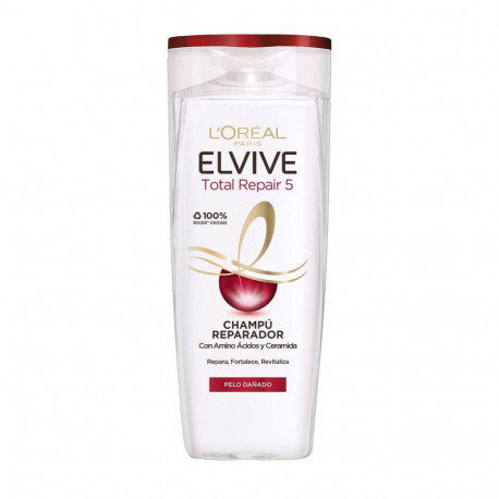 Elvive šampoon Total Repair 5 taastav aminohapetega 370ml