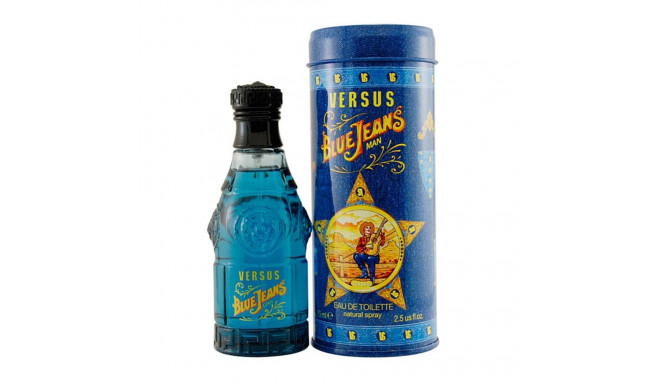 VERSACE BLUE JEANS EAU DE TOILETTE 75ML VAPORIZADOR