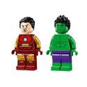 Marvel Super Heroes Iron Man with Bike and The Hulk