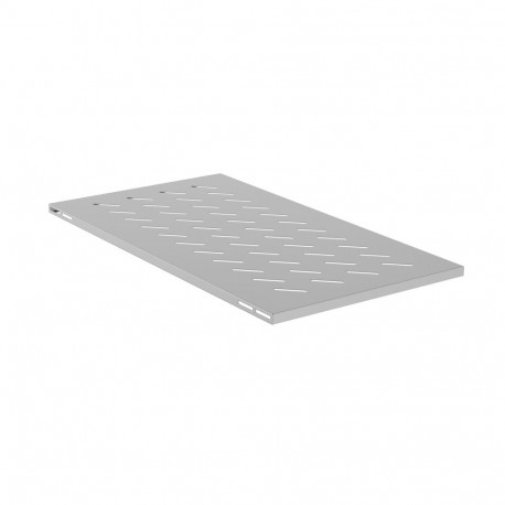19" FIXED SHELF 1U/480X870MM MAX LOAD CAPACITY UP TO 120KG GREY LANBERG