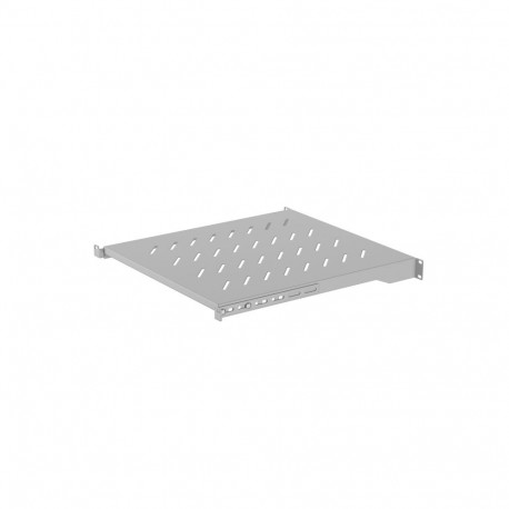 19" FIXED SHELF 1U/483X500MM MAX LOAD CAPACITY UP TO 25KG GREY LANBERG