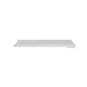 19" FIXED SHELF 1U/483X700MM MAX LOAD CAPACITY UP TO 15KG GREY LANBERG