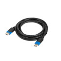 HDMI M/M V2.1 CABLE 1.8M 8K 60HZ CCS BLACK LANBERG
