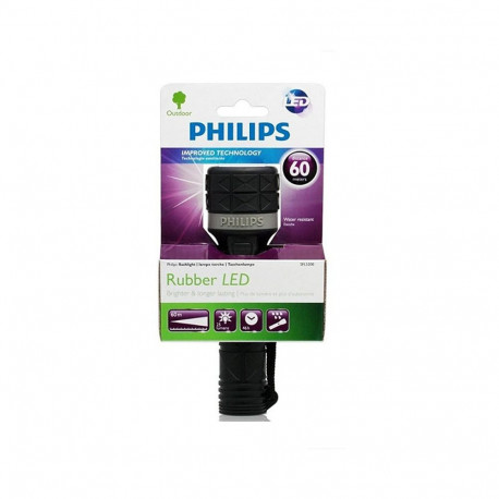 Flashlight PHILIPS LED RUBBER 2xAA Phil-SFL5200/10