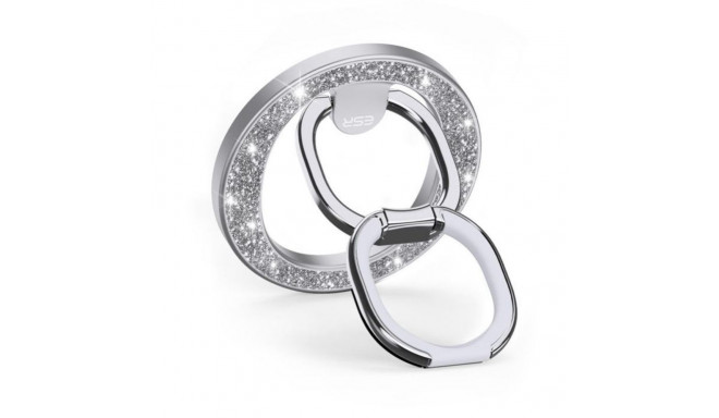 ESR ESR Halolock MagSafe ring stand for the phone - silver and glitter