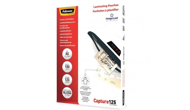 Fellowes Laminating Pouch PREMIUM ImageLast 125 , 216x303 mm - A4, 100 pcs