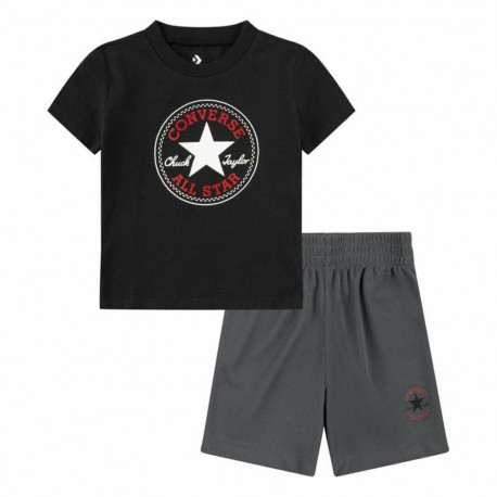 Children's Sports Outfit Converse Black/Grey - 12 Months