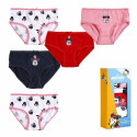 Pack of Girls Knickers Minnie Mouse 5 Units Multicolour - 4-5 Years