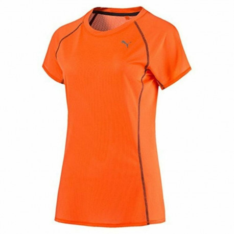 Lühikeste Varukatega Spordisärk Puma Pe Running Tee Oranž - XL