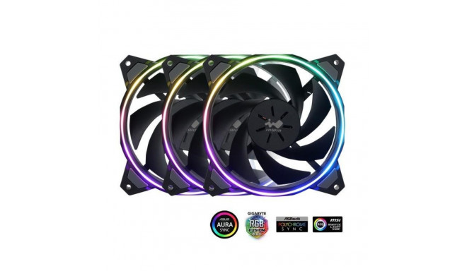 CASE FAN 120MM 3-RGB komplekt Sirius Loop x3 In-Win