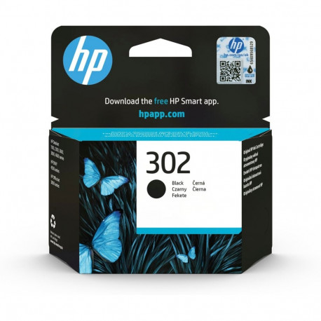 HP tindikassett 302 originaal, must