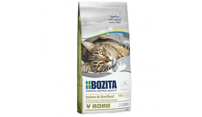 Bozita - Indoor & Sterilised Chicken   - dry food for sterilised cats - 2kg