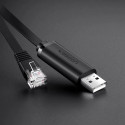 Ugreen kaabel USB - Ethernet RJ45 1.5m, must (CM204)