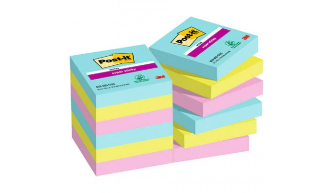 Märkmepaber iseliimuv POST-IT 622 Cosmic Super Sticky 47,6x47,6mm (pakis 12x90l.)