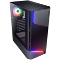 COUGAR | MX360 RGB | PC Case | Mid Tower / Metal Front Panel with ARGB strips / 1 x ARGB Fan / TG Le