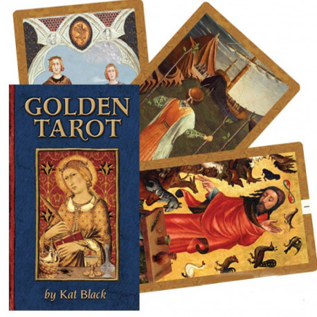 US Games Systems Golden Tarot Cards