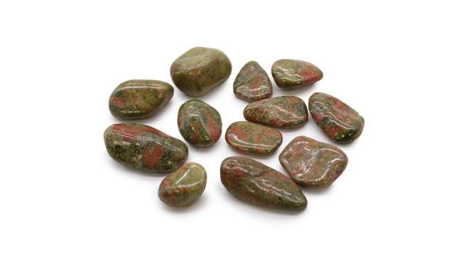 Ancient Wisdom Unakite (12 Pcs. M Size)