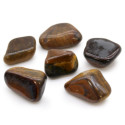 Ancient Wisdom Tiger's eye - variegated stone (6 pcs. size L)