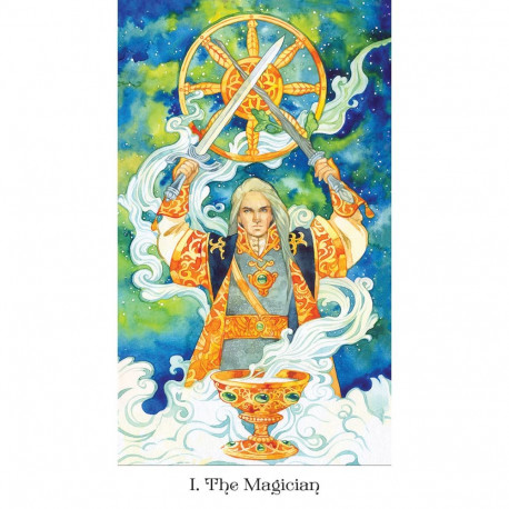 US Games Systems Tarot Of The Golden Wheel Cards