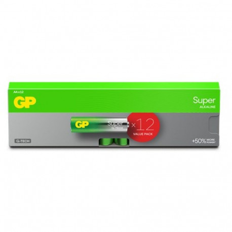 Patarei GP SUPER LR6 (AA) B12 , 12 tk.