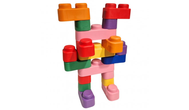 Gerardo's Toys Pehmete klotside komplekt 42 tk