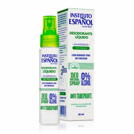 Instituto Español antiperspirant alkoholivaba vedel pihustatav 50ml