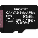 Mälukaart Kingston 256GB Micro SDHC Canvas Select +