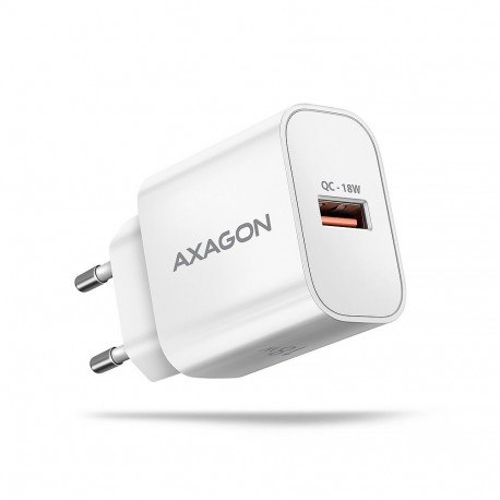 ACU seinalaadija QC18W 18W 1x USB-A, valge