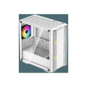 Deepcool ARGB Micro-ATX CASE CC360 White Mini-ITX / Micro-ATX 4 Power supply included No 1x USB3.0 1