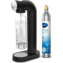 Brita SodaOne carbonator Black + 2 CO2 gas cartridges for the sodaONE carbonator