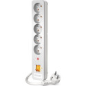 Acar X5 surge protection power strip, 5 sockets, 5 m, white (W0175)