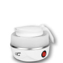 Foldable silicone mini tourist kettle white 220-240V/50Hz 0,6L LTC