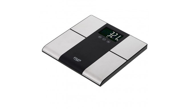 Adler Bathroom scale with analyzer AD 8165 Maximum weight (capacity) 225 kg, Accuracy 100 g, Body Ma