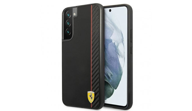 Ferrari Ferrari FESAXHCS22MBK S22+ S906 black/black hardcase On Track Carbon Stripe